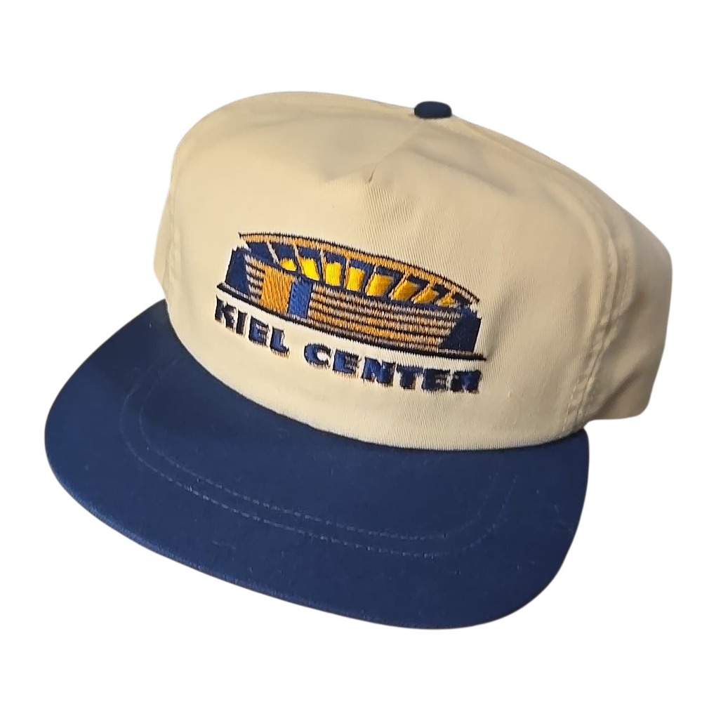 VTG Kiel Center Snapback Hat St Louis Blues Classic Sportswear Cap Blue OSFA 90s